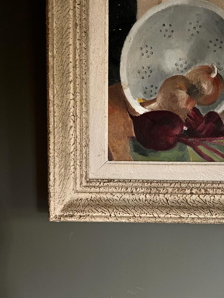 037 Green bottle still life