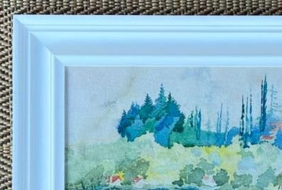 105 Watercolour River Scene
